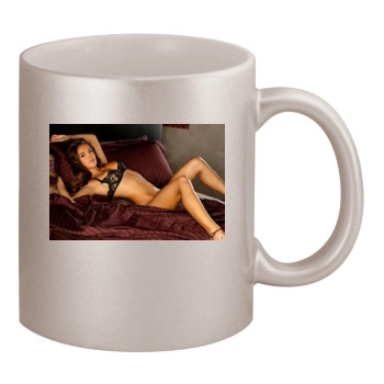 Jaclyn Swedberg 11oz Metallic Silver Mug