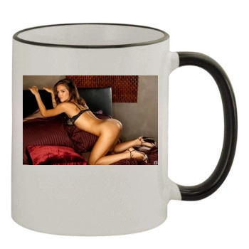 Jaclyn Swedberg 11oz Colored Rim & Handle Mug