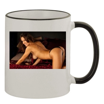 Jaclyn Swedberg 11oz Colored Rim & Handle Mug