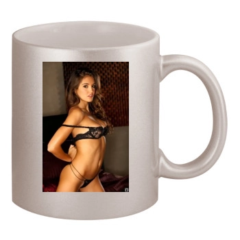 Jaclyn Swedberg 11oz Metallic Silver Mug