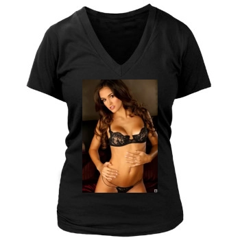 Jaclyn Swedberg Women's Deep V-Neck TShirt