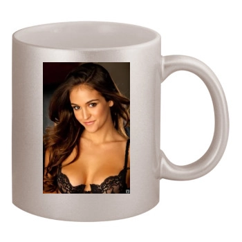 Jaclyn Swedberg 11oz Metallic Silver Mug