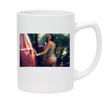 Jaclyn Swedberg 14oz White Statesman Mug