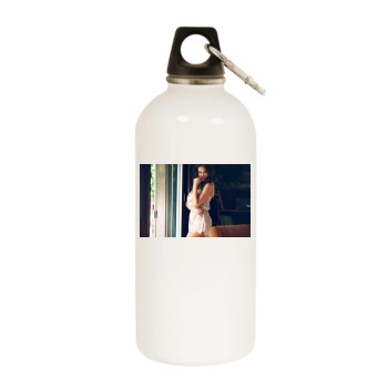 Jaclyn Swedberg White Water Bottle With Carabiner