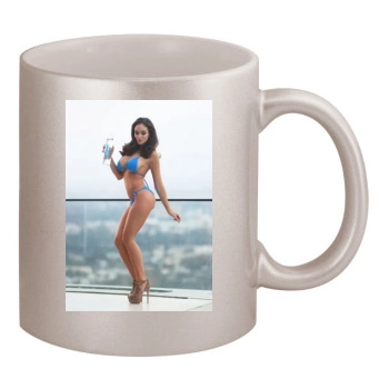 Jaclyn Swedberg 11oz Metallic Silver Mug