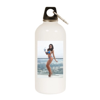 Jaclyn Swedberg White Water Bottle With Carabiner