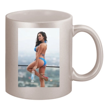 Jaclyn Swedberg 11oz Metallic Silver Mug