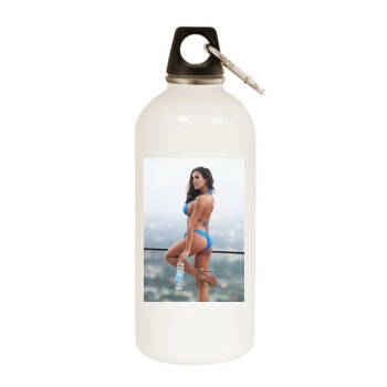 Jaclyn Swedberg White Water Bottle With Carabiner