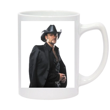 Tim McGraw 14oz White Statesman Mug