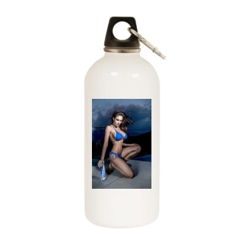 Jaclyn Swedberg White Water Bottle With Carabiner