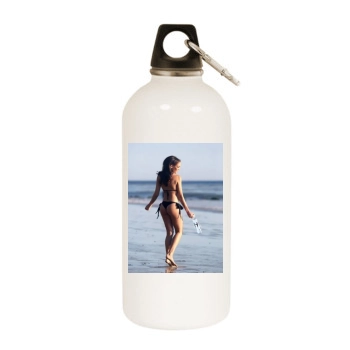 Jaclyn Swedberg White Water Bottle With Carabiner