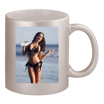 Jaclyn Swedberg 11oz Metallic Silver Mug