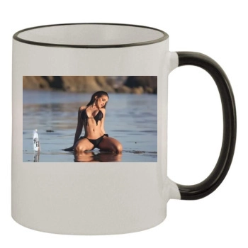 Jaclyn Swedberg 11oz Colored Rim & Handle Mug