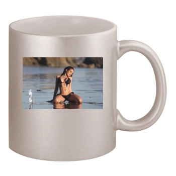 Jaclyn Swedberg 11oz Metallic Silver Mug