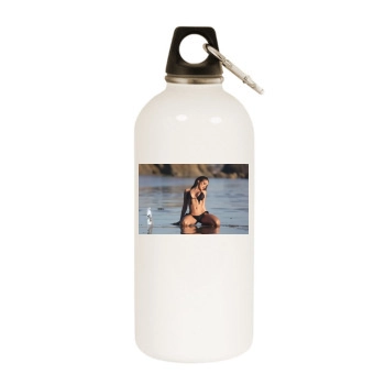 Jaclyn Swedberg White Water Bottle With Carabiner