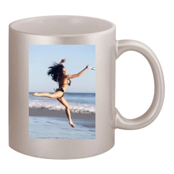 Jaclyn Swedberg 11oz Metallic Silver Mug