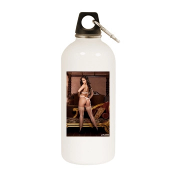 Jaclyn Swedberg White Water Bottle With Carabiner