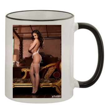 Jaclyn Swedberg 11oz Colored Rim & Handle Mug