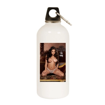 Jaclyn Swedberg White Water Bottle With Carabiner