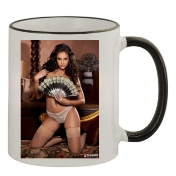 Jaclyn Swedberg 11oz Colored Rim & Handle Mug