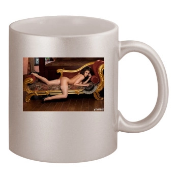 Jaclyn Swedberg 11oz Metallic Silver Mug