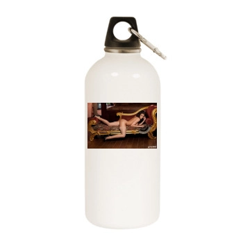 Jaclyn Swedberg White Water Bottle With Carabiner