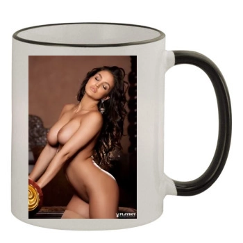 Jaclyn Swedberg 11oz Colored Rim & Handle Mug