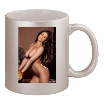 Jaclyn Swedberg 11oz Metallic Silver Mug