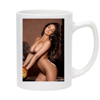 Jaclyn Swedberg 14oz White Statesman Mug