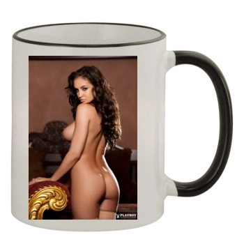 Jaclyn Swedberg 11oz Colored Rim & Handle Mug