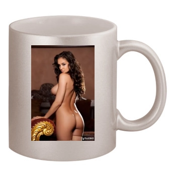 Jaclyn Swedberg 11oz Metallic Silver Mug