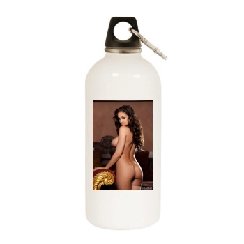 Jaclyn Swedberg White Water Bottle With Carabiner