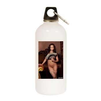 Jaclyn Swedberg White Water Bottle With Carabiner