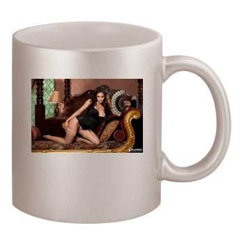 Jaclyn Swedberg 11oz Metallic Silver Mug