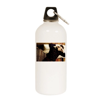 Tim Robbins White Water Bottle With Carabiner