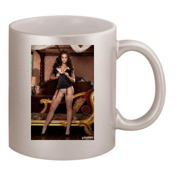 Jaclyn Swedberg 11oz Metallic Silver Mug