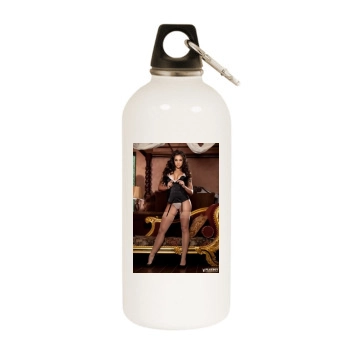 Jaclyn Swedberg White Water Bottle With Carabiner