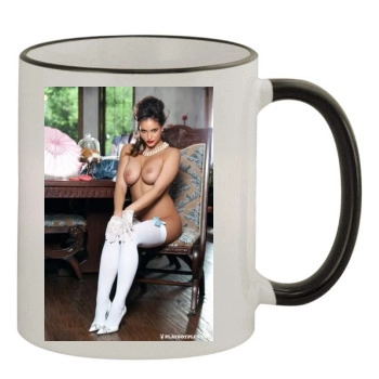 Jaclyn Swedberg 11oz Colored Rim & Handle Mug