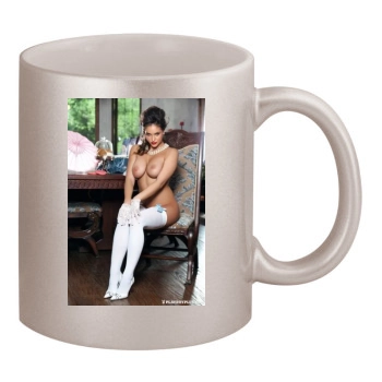 Jaclyn Swedberg 11oz Metallic Silver Mug