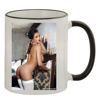 Jaclyn Swedberg 11oz Colored Rim & Handle Mug