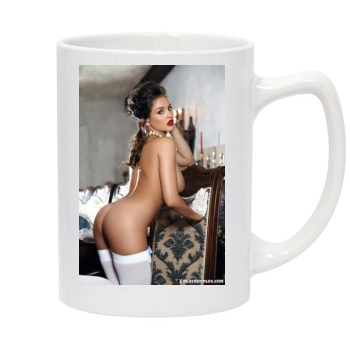 Jaclyn Swedberg 14oz White Statesman Mug