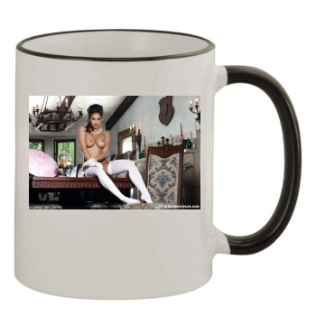 Jaclyn Swedberg 11oz Colored Rim & Handle Mug