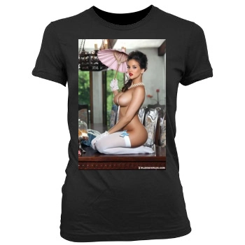 Jaclyn Swedberg Women's Junior Cut Crewneck T-Shirt