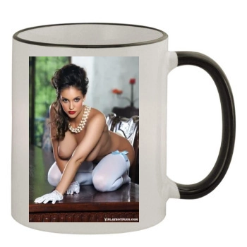 Jaclyn Swedberg 11oz Colored Rim & Handle Mug