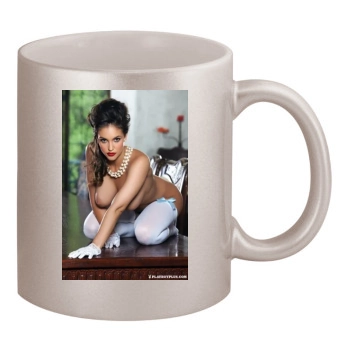 Jaclyn Swedberg 11oz Metallic Silver Mug