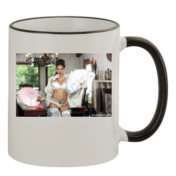 Jaclyn Swedberg 11oz Colored Rim & Handle Mug