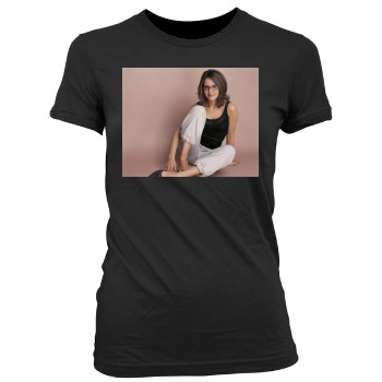 Tina Fey Women's Junior Cut Crewneck T-Shirt