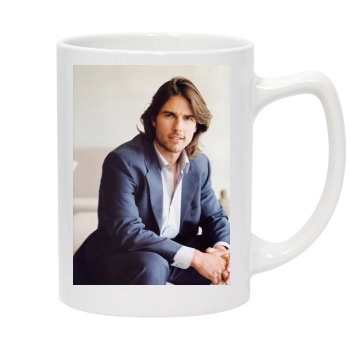 Tom Cruise 14oz White Statesman Mug