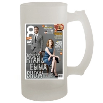 Emma Stone 16oz Frosted Beer Stein