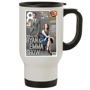 Emma Stone Stainless Steel Travel Mug